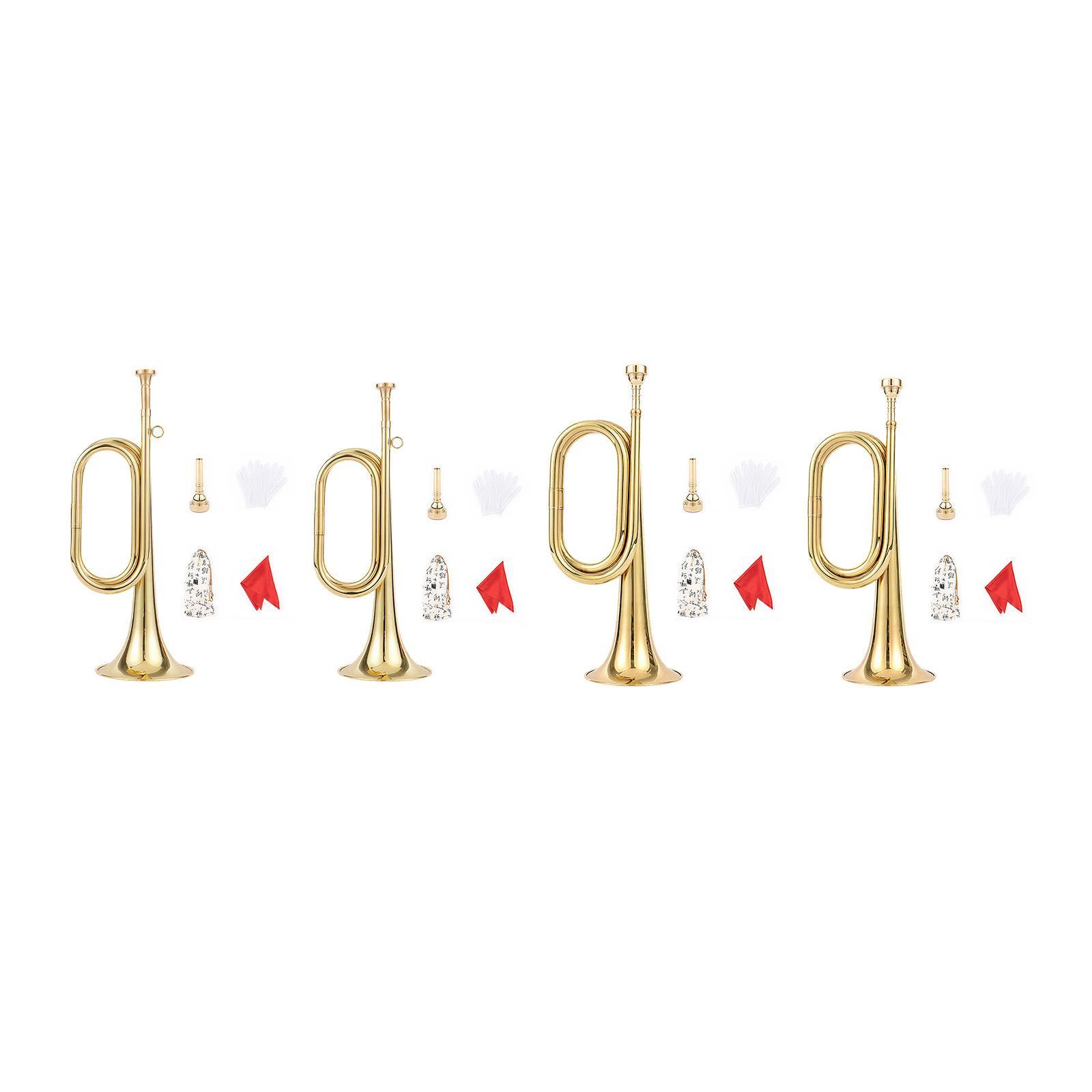 Musical Instrument Bugle - Trompete Musikinstrument Professionelles Blechblasinstrument Marschtrumpet für