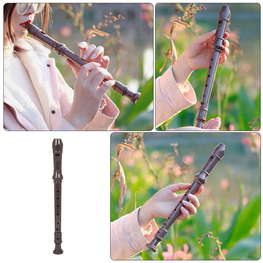 Soprano Recorder Plastic - Professionelle 8-Loch Kunststoff-Sopranblockflöte, Traditionelle Flöte für