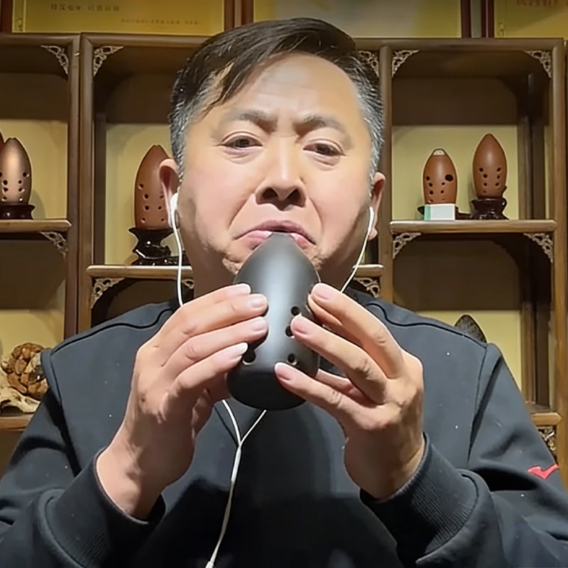Musical Instrument In Chinese - Ocarina F-Ton G-Ton 8-Loch 10-Loch Keramik-Xun