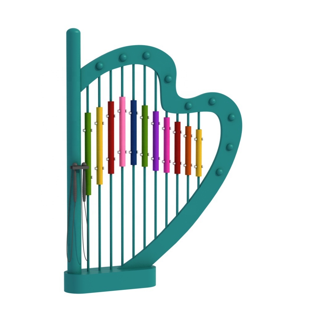 Musical Instrument Park - Kinder-Outdoor-Performanceset Plastik-Schlaginstrumente für Parkveranstaltungen