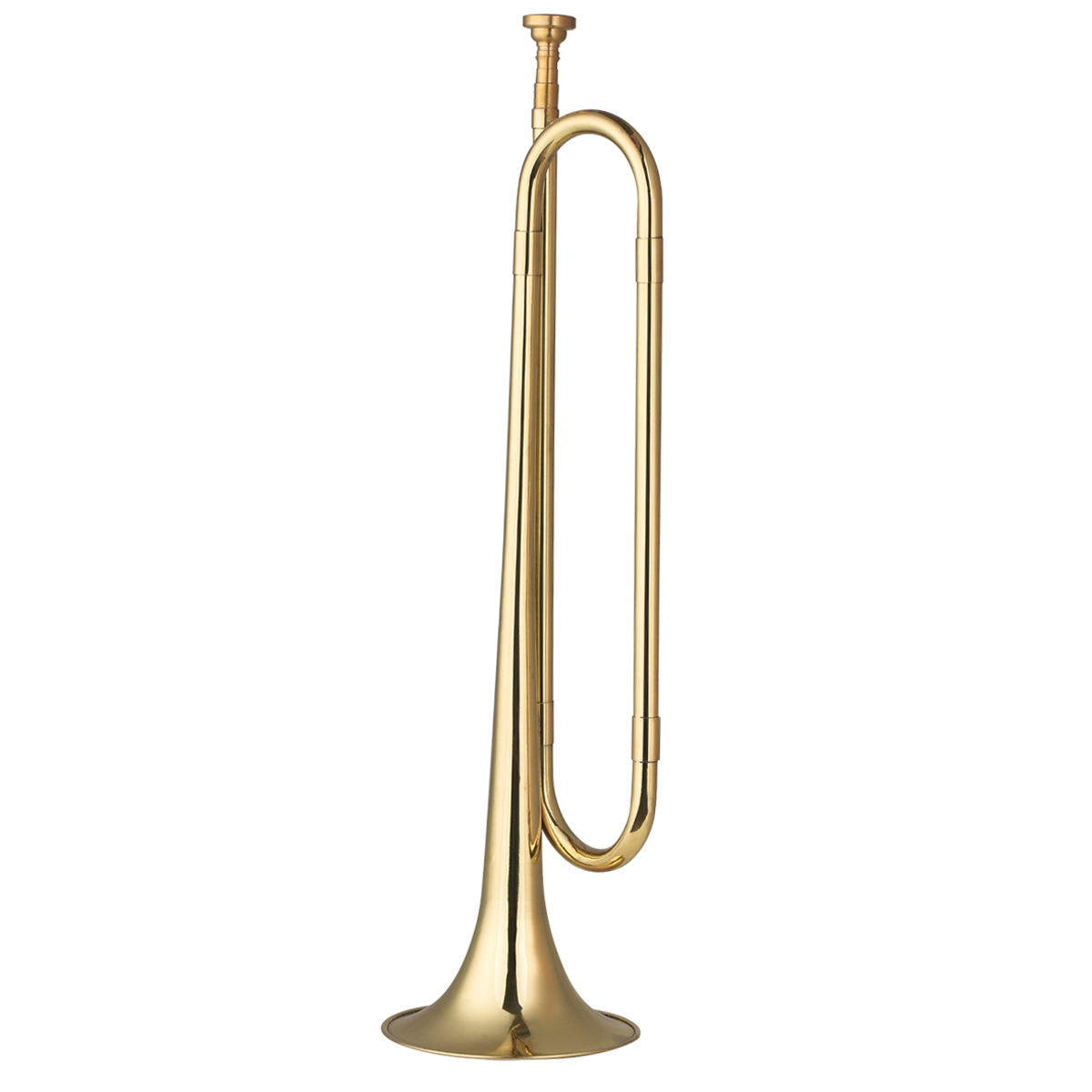 Musical Instrument Bugle - Messing C Bugle Call vergoldetes Trompeten-Kavalleriehorn