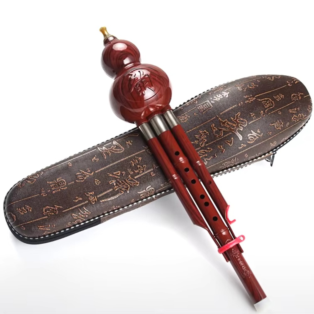 Musical Instrument In Chinese - C-Tonart Hulusi Chinesisches Traditionelles Klassisches Kürbisflöten-Instrument