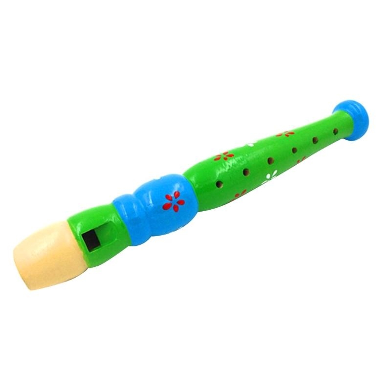 Soprano Recorder Plastic - Sopranblockflöte, 6 Löcher, bunte Piccolo-Flöte, Lernrhythmus,