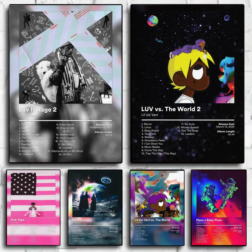 L Musical Instrument - Rapper L-Lil Uzi Vert Musikalbum-Poster, ästhetischer