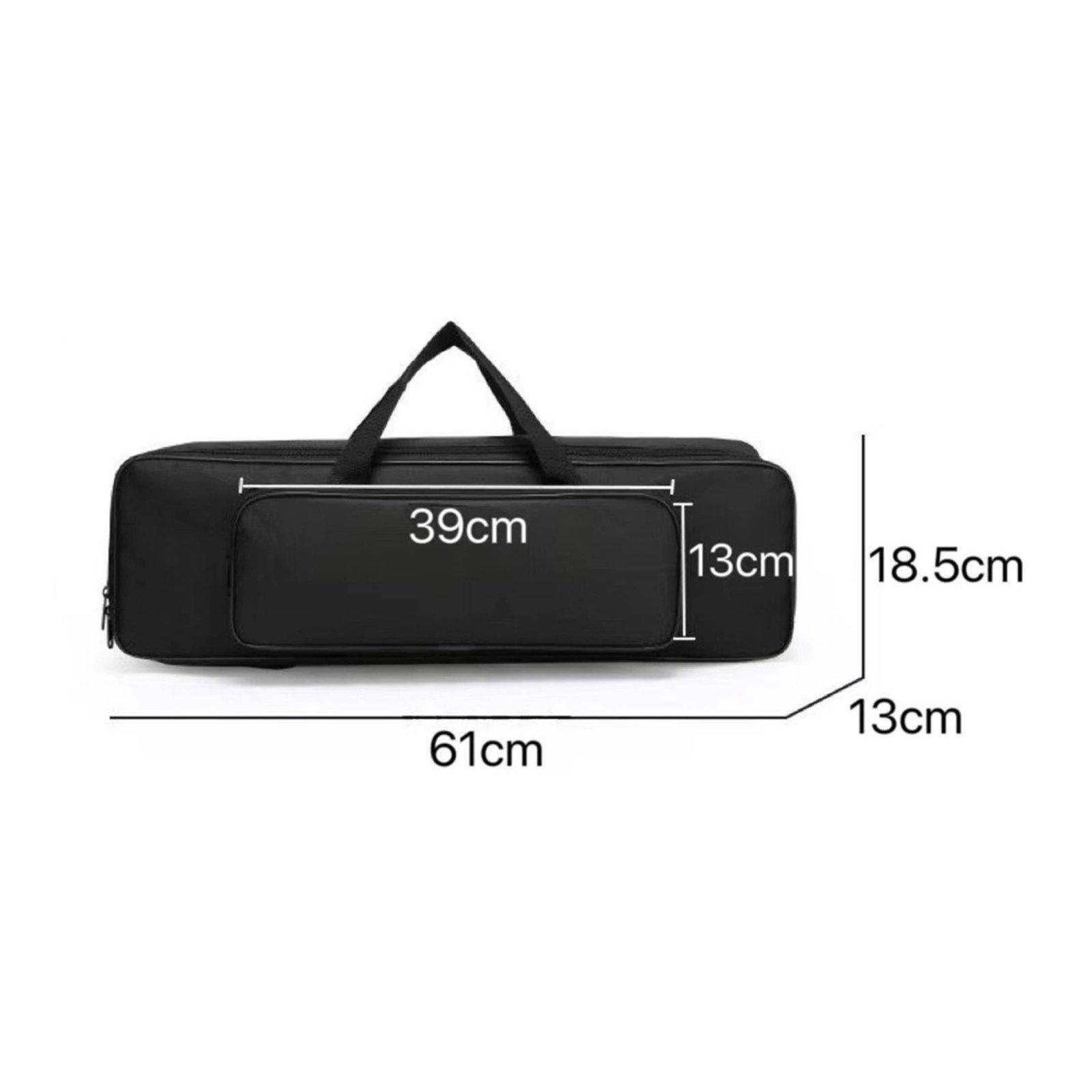 Musical Instrument Bag - Keyboard-Tasche für 88 Tasten, Gepolsterte Faltbare
