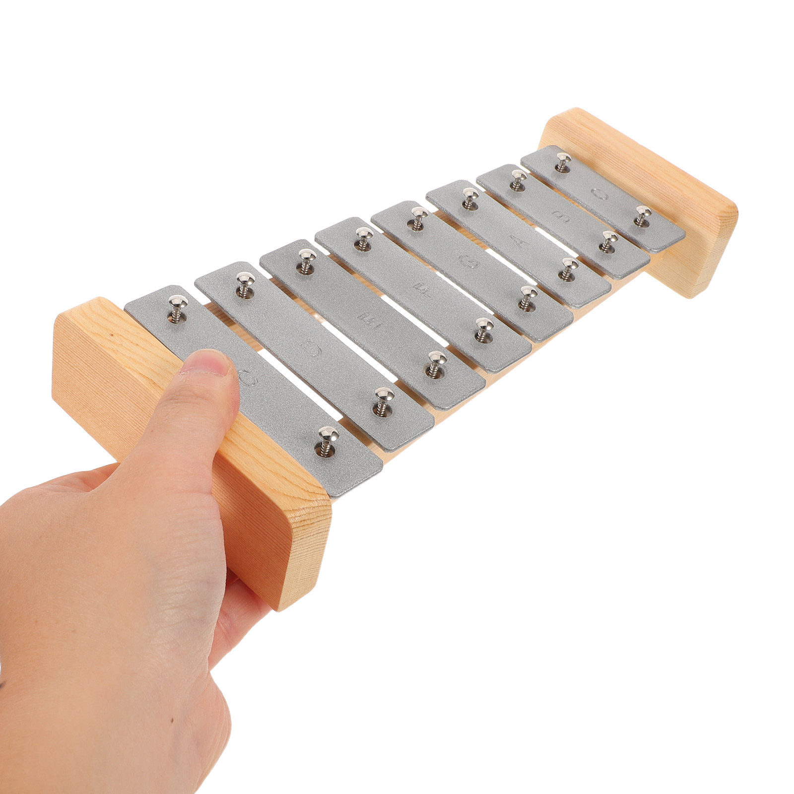 Musical Instrument Xylophone - 8-Noten-Aluminium-Xylophon Musikinstrument Xylophon Vorschulperkussion Klavier Montessori