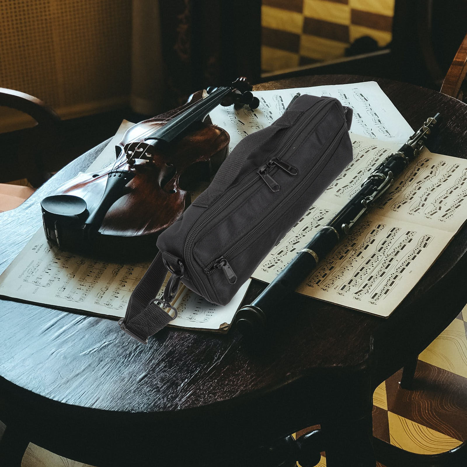 Musical Instrument Bag - Exquisite Piccolo-Tasche, schlichtes, elegantes Design, Piccolo-Aufbewahrungstasche