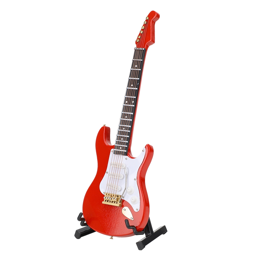 Miniatur-Modell einer roten E- – Musical Instrument Music Bewertung und Preis