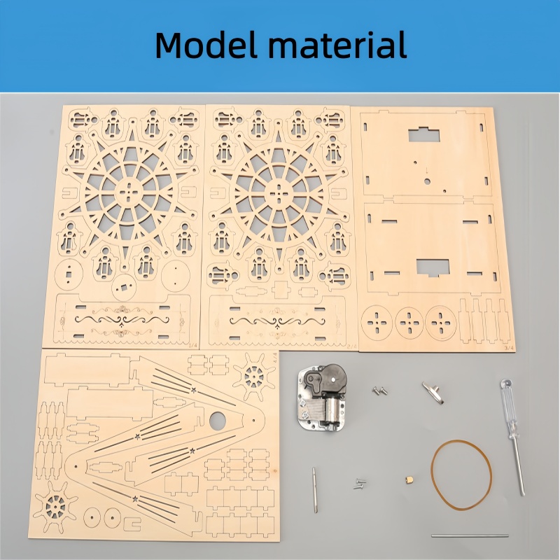 3D Holzpuzzle Drehbares Riesen – Musical Instrument Park Bewertung und Preis