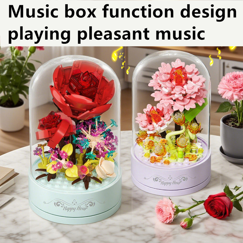 Gebäude Block Spieluhr Blume F – Musical Instrument Park Bewertung und Preis