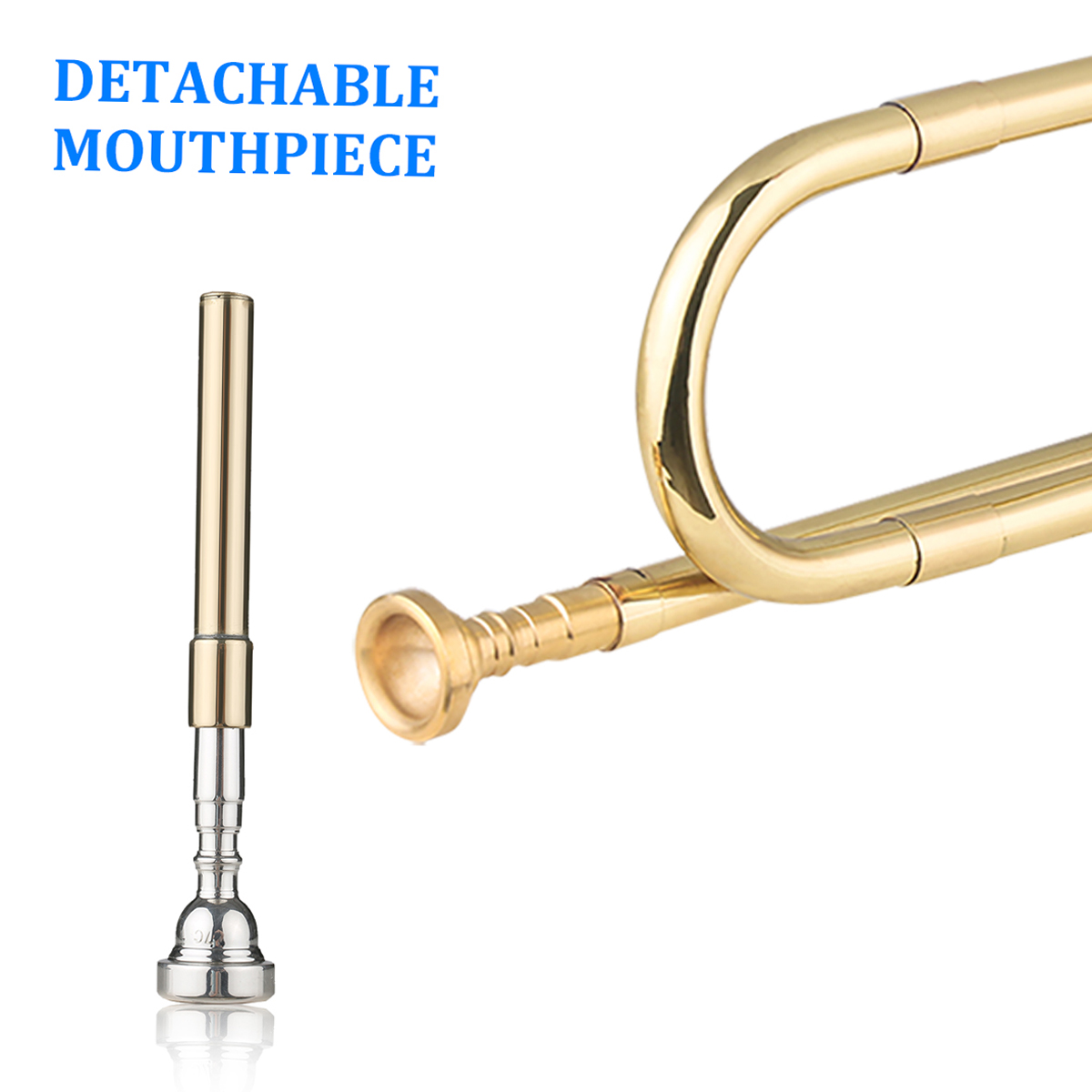 Messing C Bugle Call vergoldet – Musical Instrument Bugle Bewertung und Preis