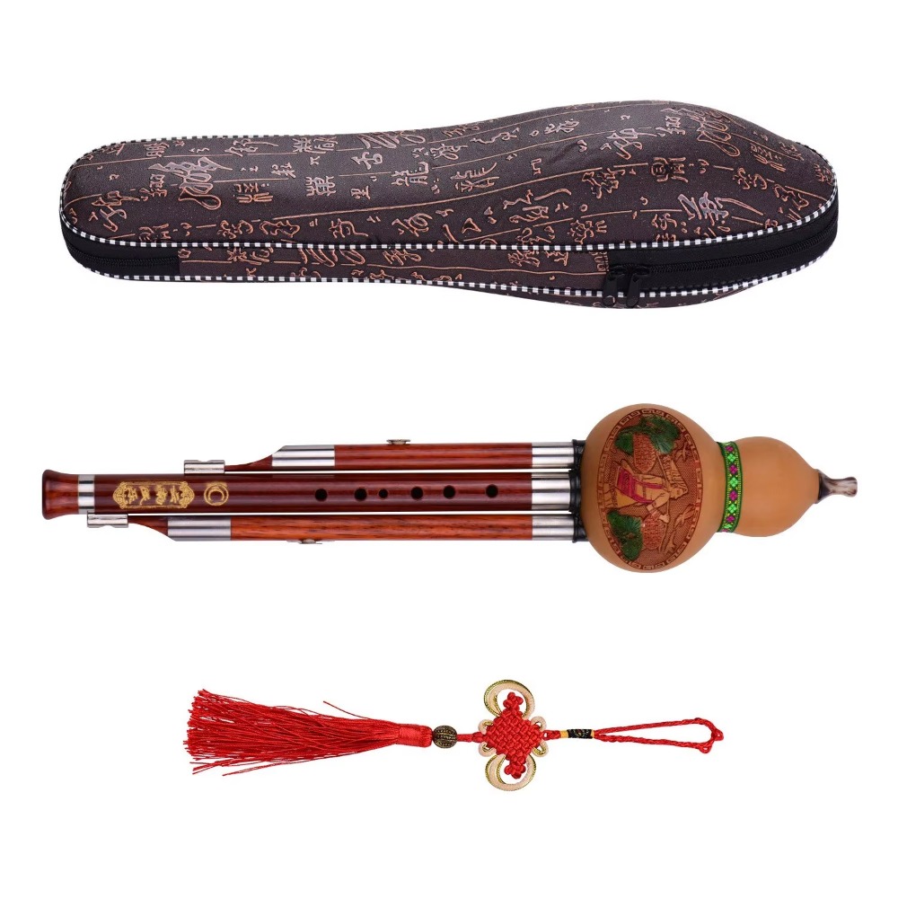 3-Tonige C-Hulusi-Kürbisflöte  – Musical Instrument In Chinese Bewertung und Preis