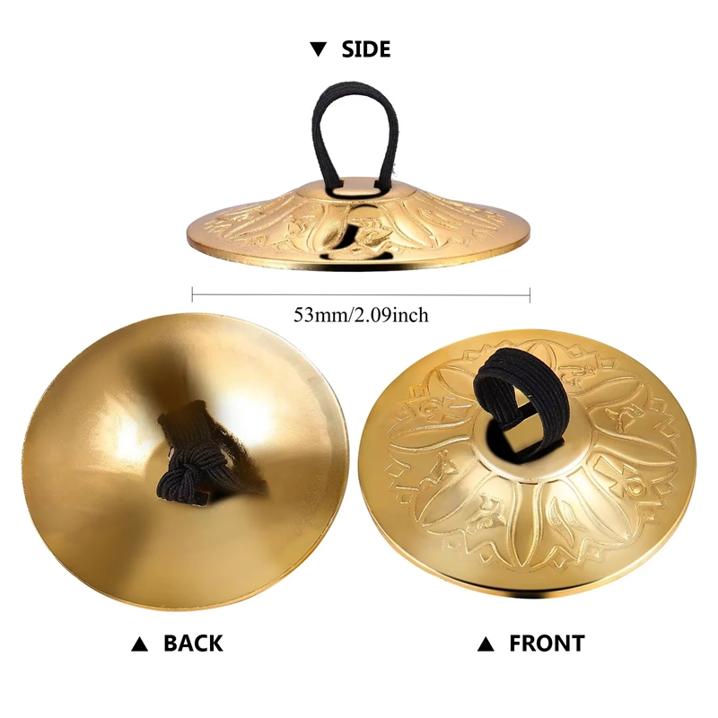 Heißer Verkauf: 2 Stück Kupfer – Musical Instrument Percussion Bewertung und Preis