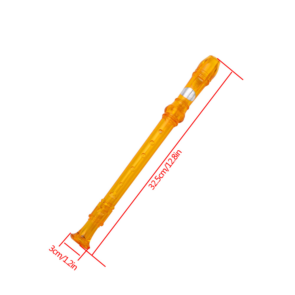 8-Loch Transparente Blockflöte – Soprano Recorder Plastic Bewertung und Preis