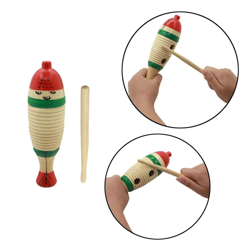 Hölzerner Fisch Musikinstrumen – Musical Instrument For Toddlers Bewertung und Preis
