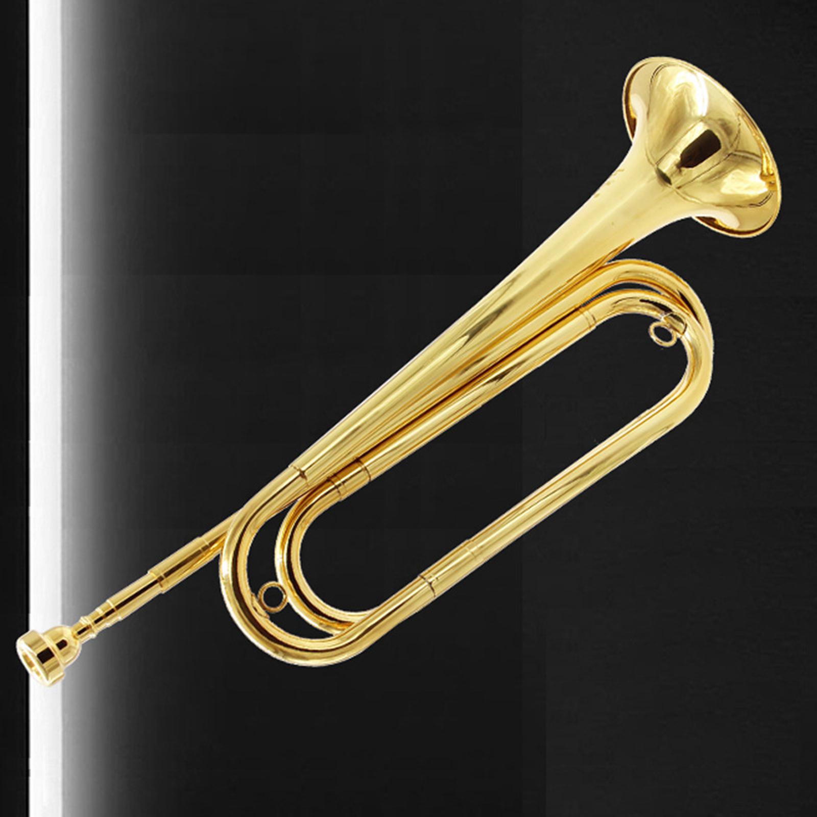 Messing bläst Bugle Cavalry Tr – Musical Instrument Bugle Bewertung und Preis