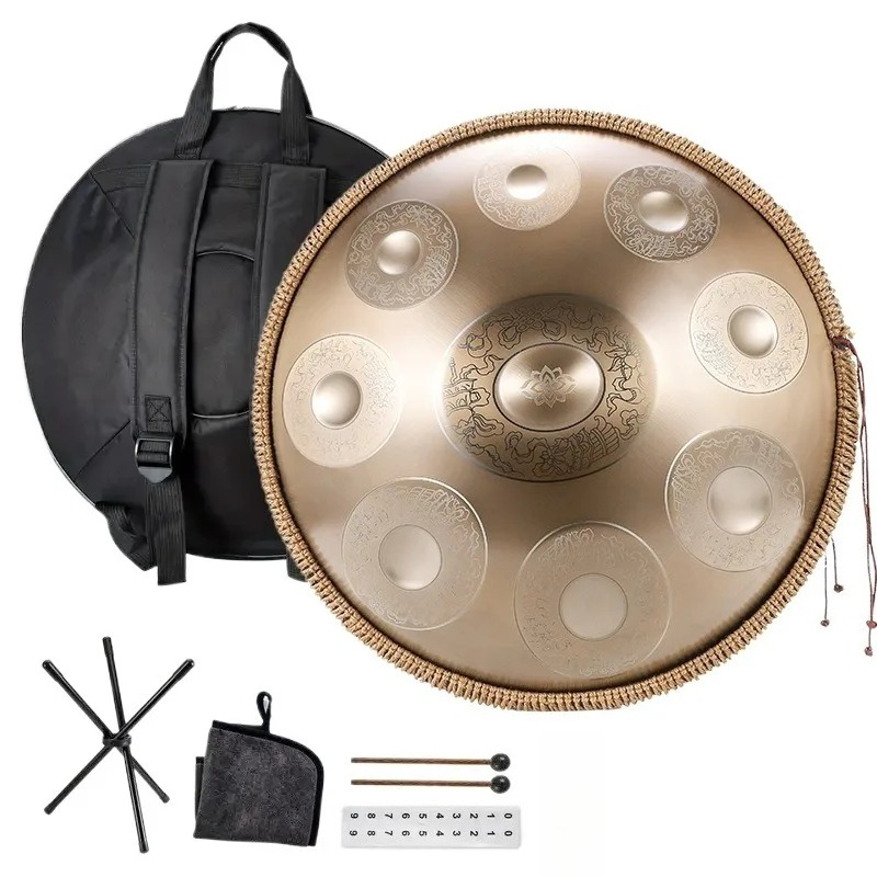 18 Zoll Edelstahl Handpan G Ke – Musical Instrument Percussion Bewertung und Preis