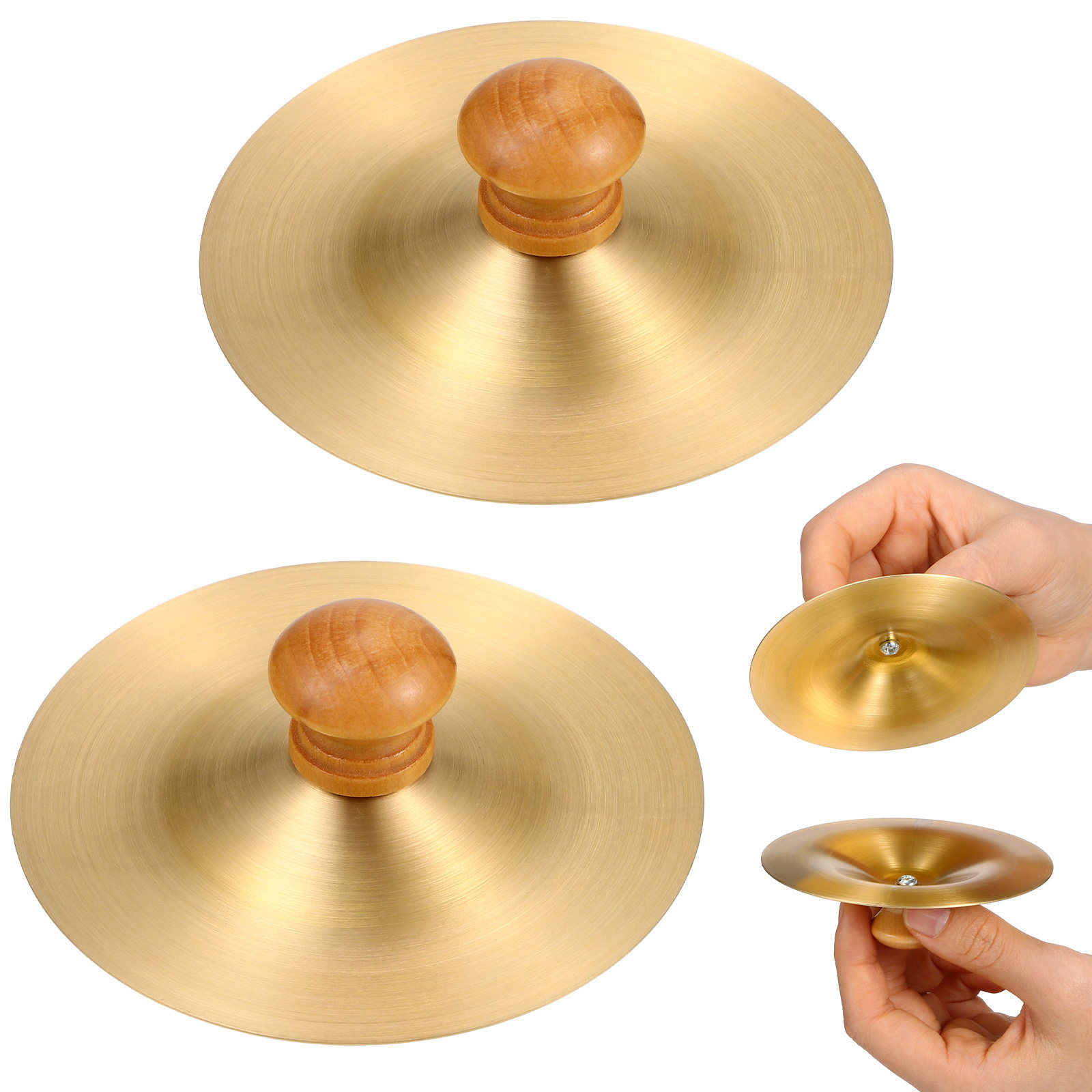 2 Stück Kupfer-Fingerzymbalen, – Musical Instrument Percussion Bewertung und Preis