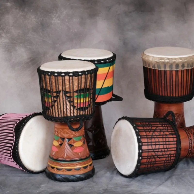 12-Zoll-Djembe-Afrikanische Tr – Musical Instrument Percussion Bewertung und Preis