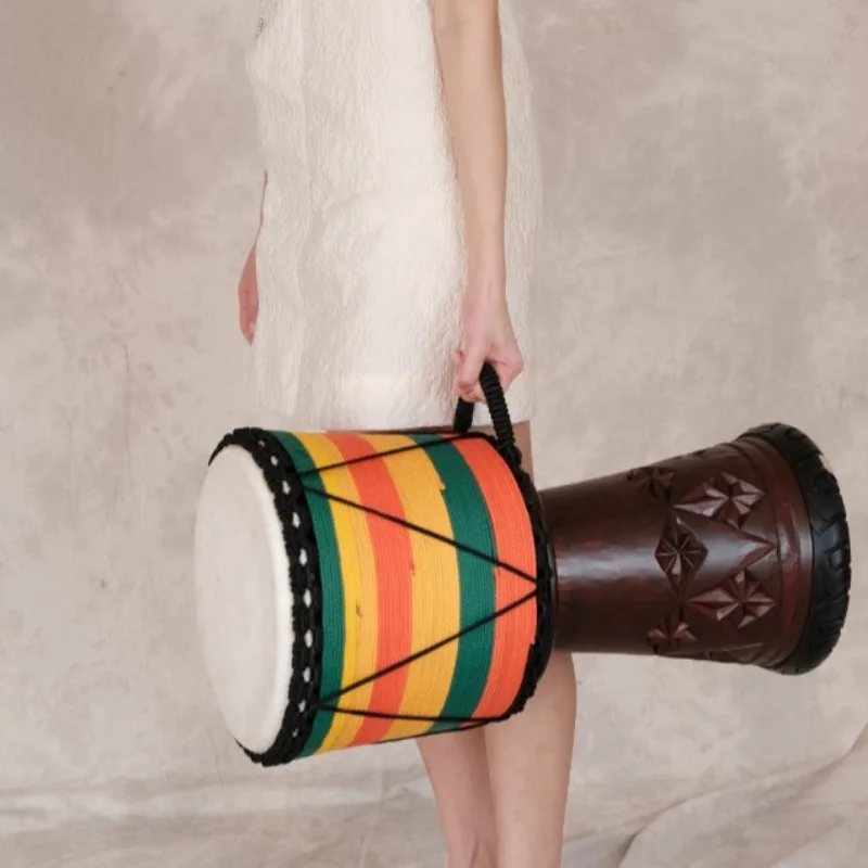 12-Zoll-Djembe-Afrikanische Tr – Musical Instrument Percussion Bewertung und Preis