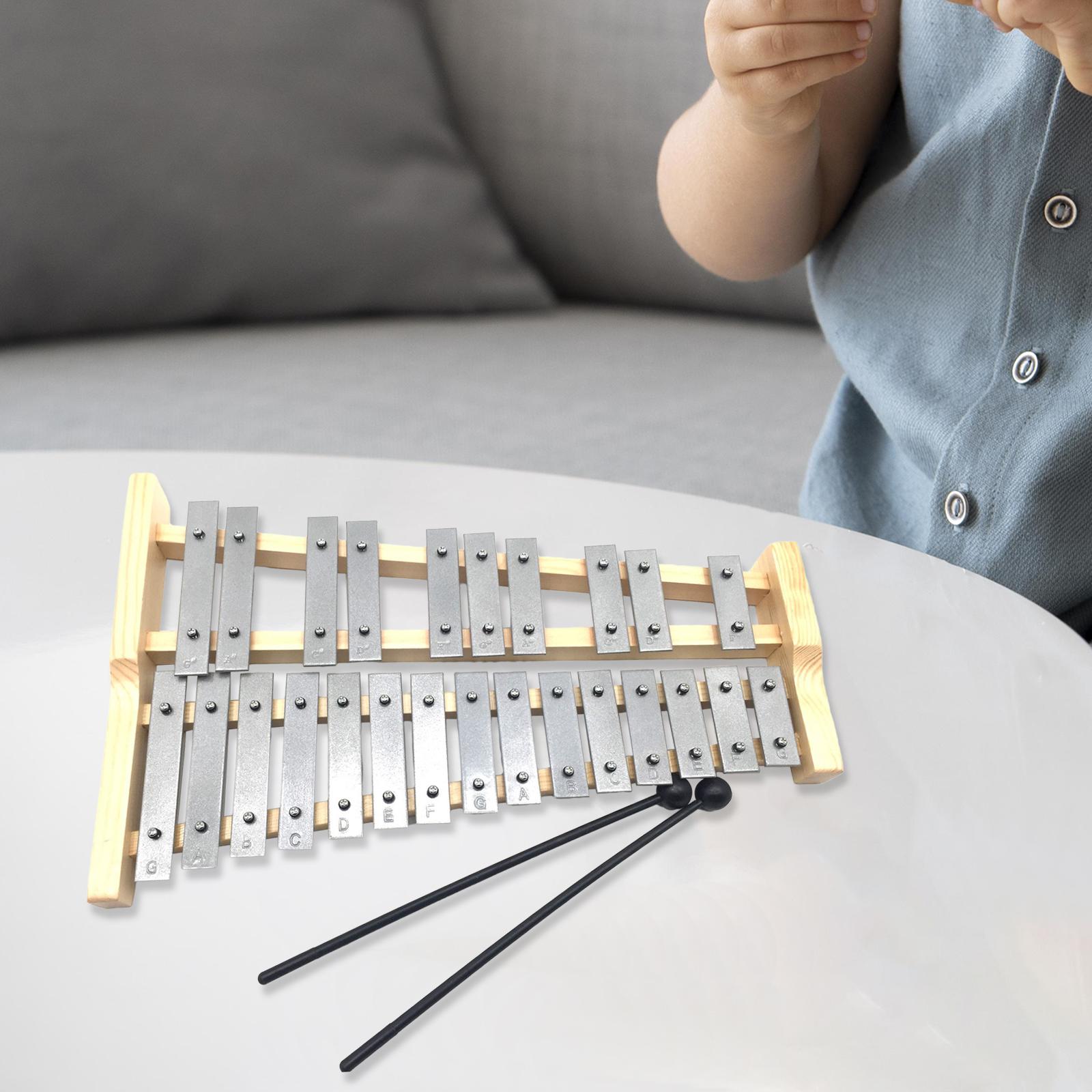25-Noten-Metallklavier-Xylopho – Musical Instrument Xylophone Bewertung und Preis
