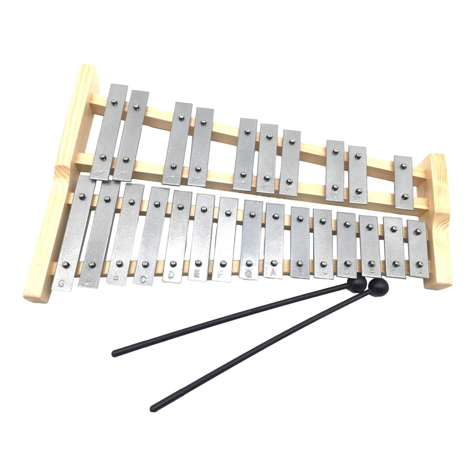 25-Noten-Metallklavier-Xylopho – Musical Instrument Xylophone Bewertung und Preis
