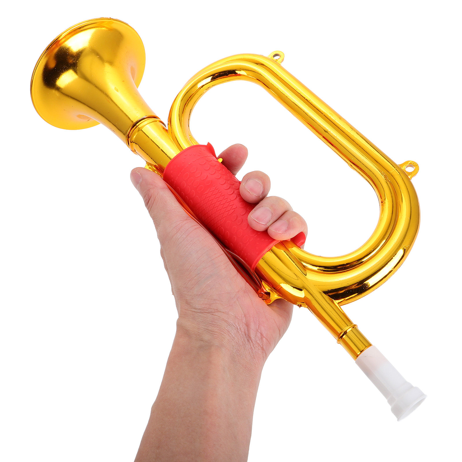 Goldene Plastiktrompete für Ki – Musical Instrument Bugle Bewertung und Preis