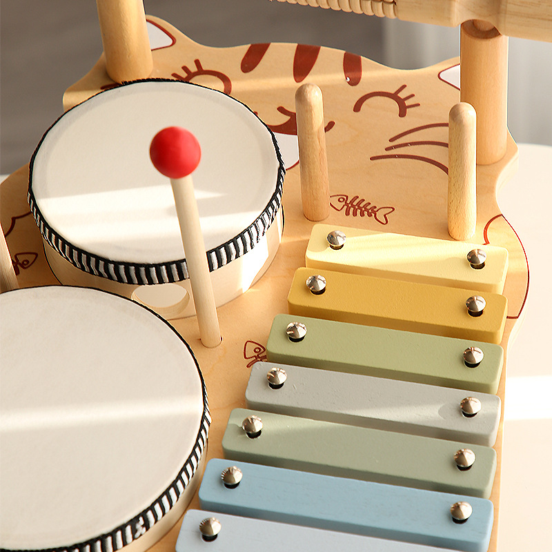 Montessori Lernspielzeug Holz- – Musical Instrument Xylophone Bewertung und Preis