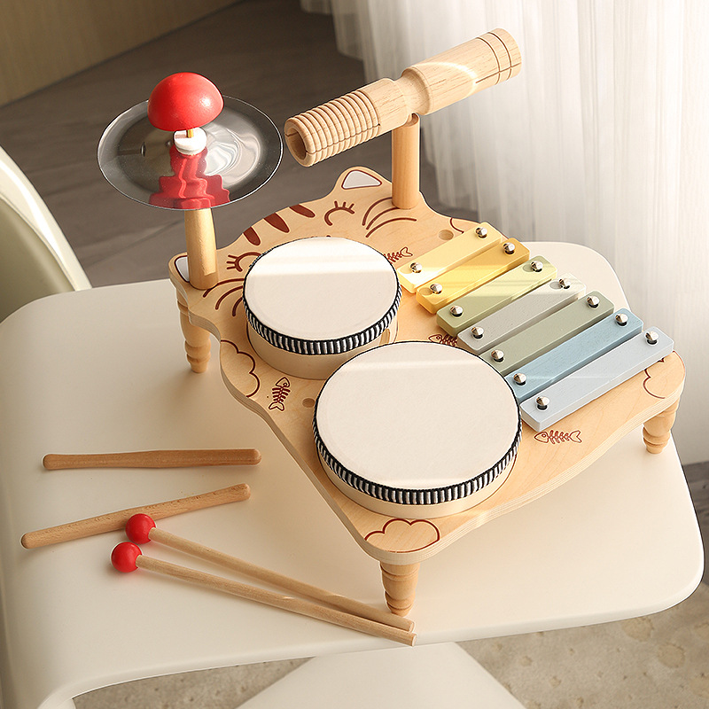 Montessori Lernspielzeug Holz- – Musical Instrument Xylophone Bewertung und Preis