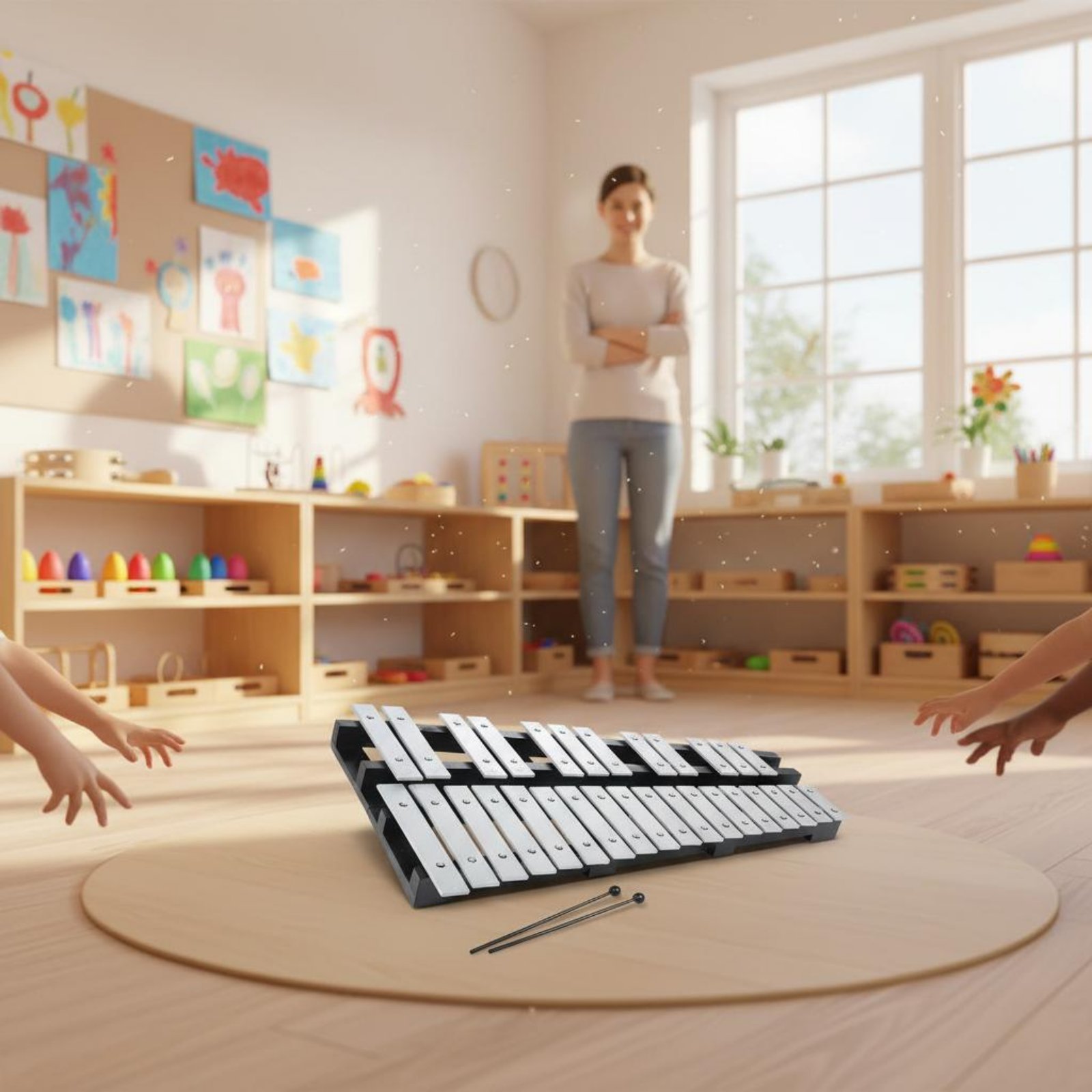 Aluminium-Stab-Xylophon mit Tr – Musical Instrument Park Bewertung und Preis